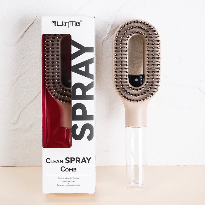 2in1 Sprayer Comb Detangling Scalp Massage