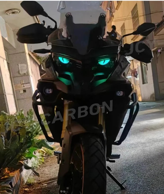 3D Devil's Eye Luminous Stickers Motorcycle