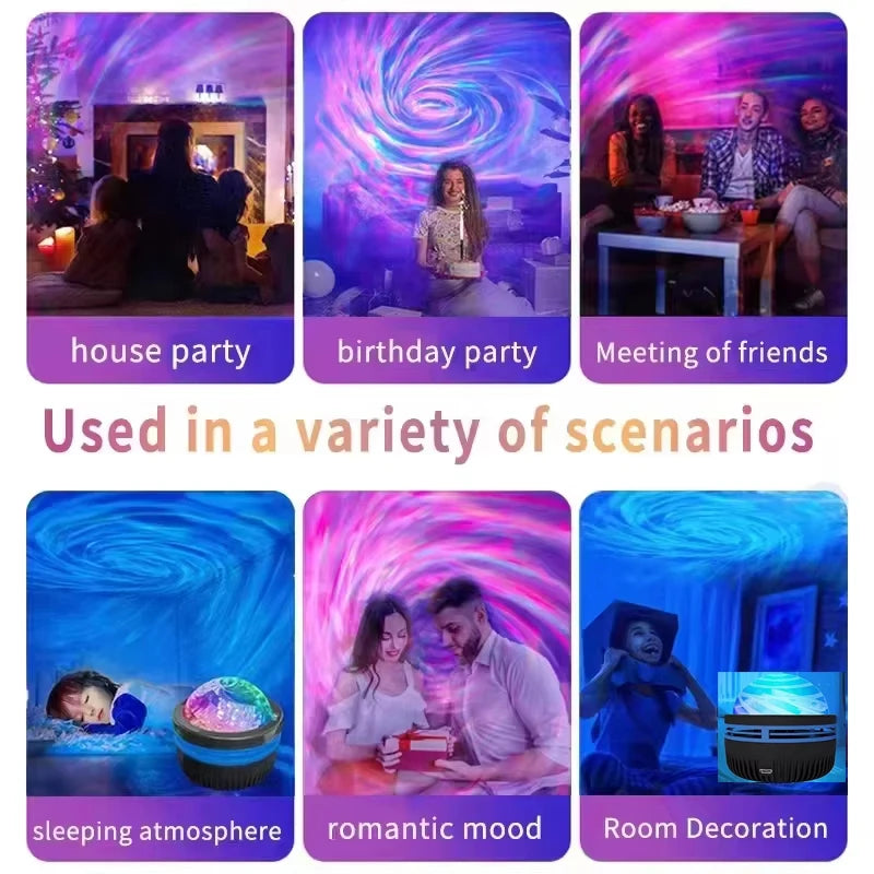 LED Galaxy Projector Light Colorful
