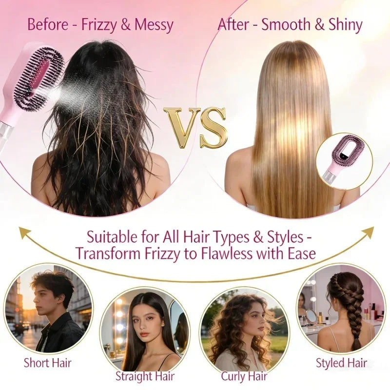 2in1 Sprayer Comb Detangling Scalp Massage