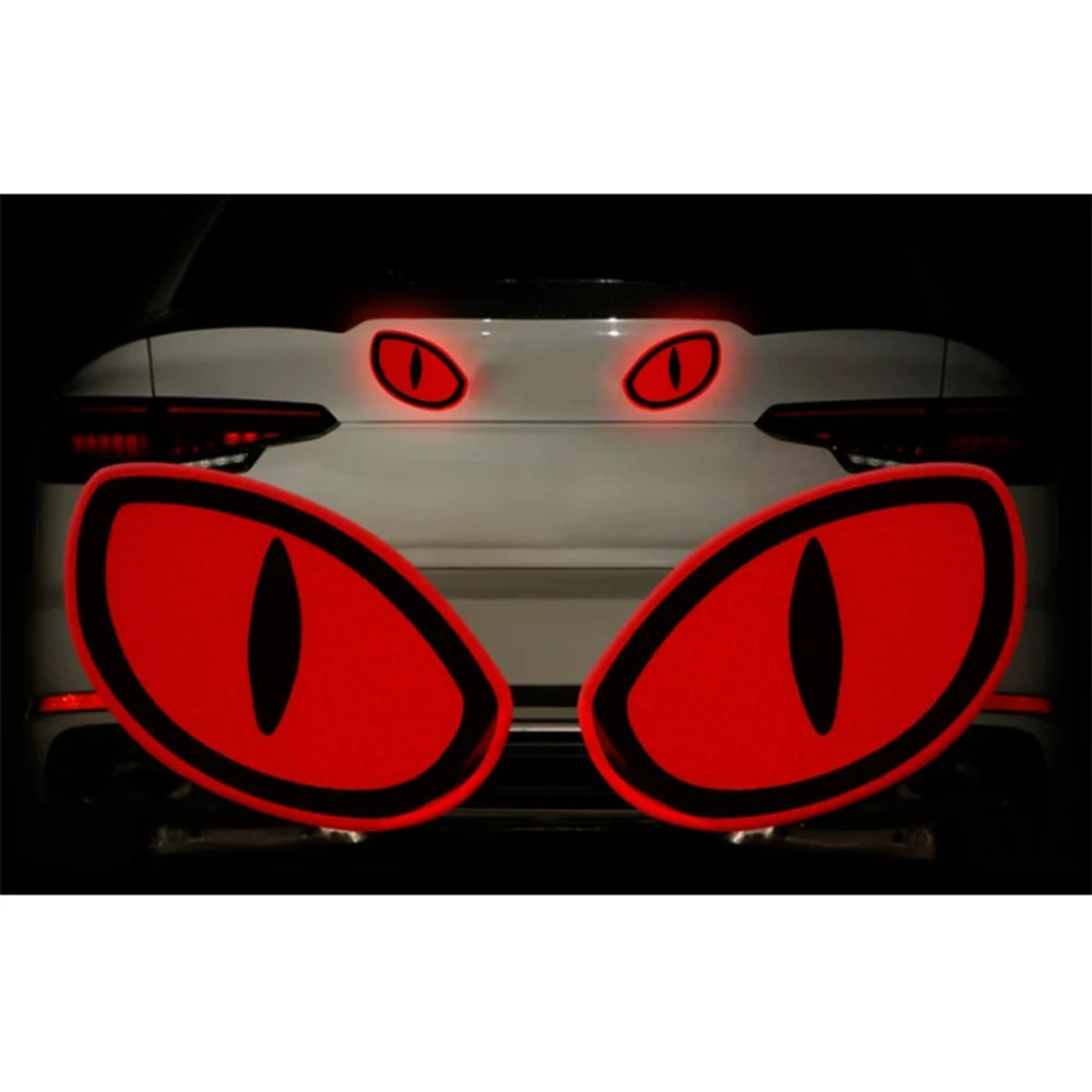 3D Devil's Eye Luminous Stickers Motorcycle