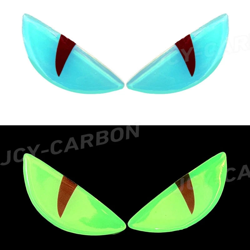 3D Devil's Eye Luminous Stickers Motorcycle