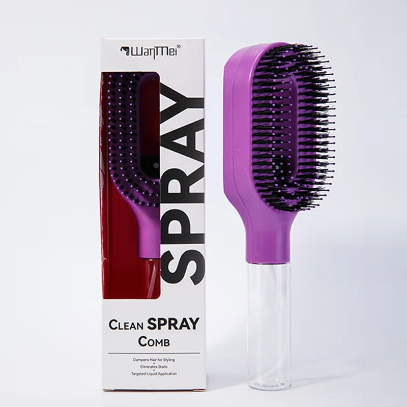 2in1 Sprayer Comb Detangling Scalp Massage