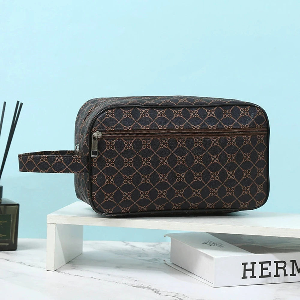 Vintage Style Men's Bag Clutch High Quality PU Leather Clutch Bags Waist Bag For Men Fashion Casual Wasit Strap Wallet Man Pouch