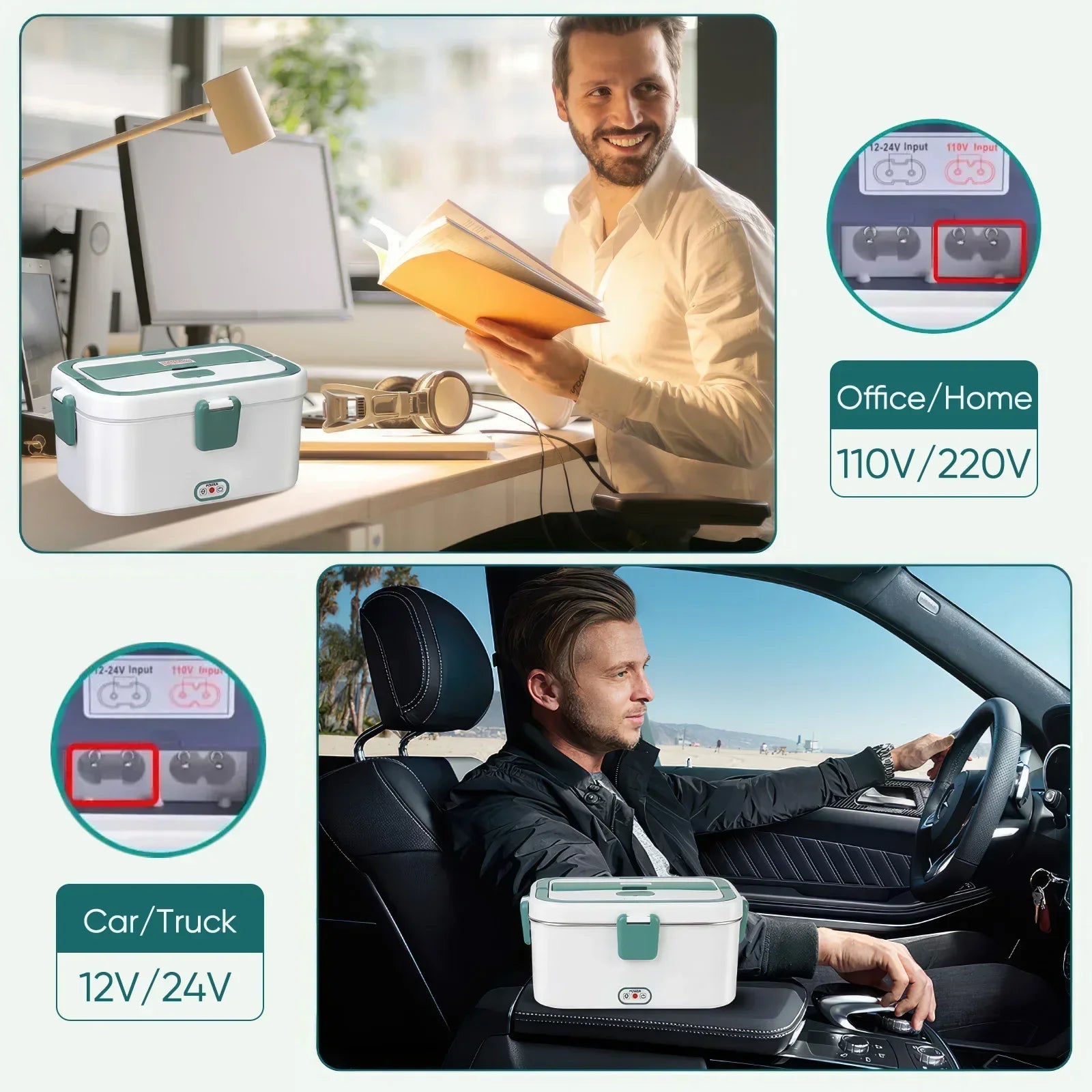 Electric Lunch Box Food Warmer