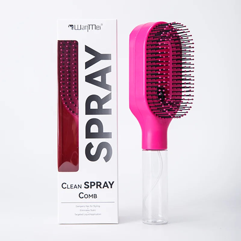 2in1 Sprayer Comb Detangling Scalp Massage