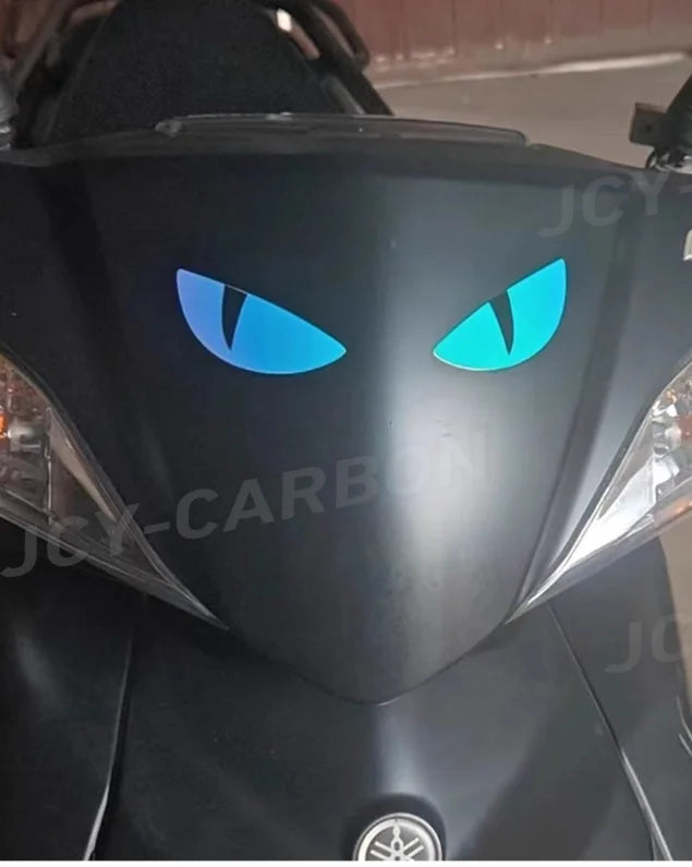 3D Devil's Eye Luminous Stickers Motorcycle