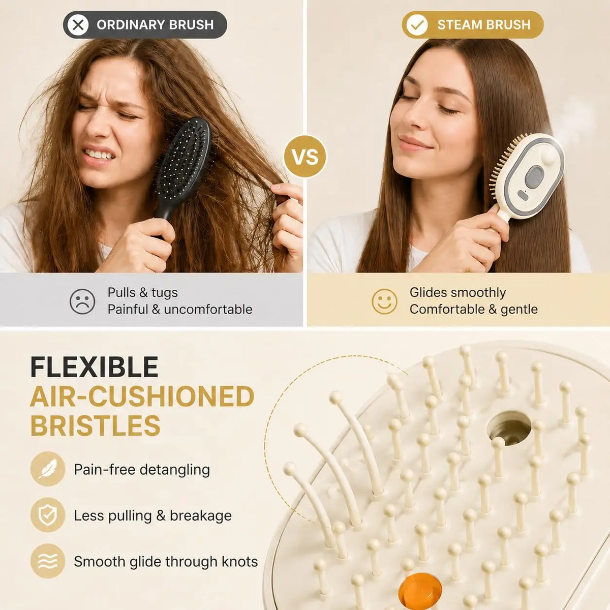 Electric Steam Hairbrush