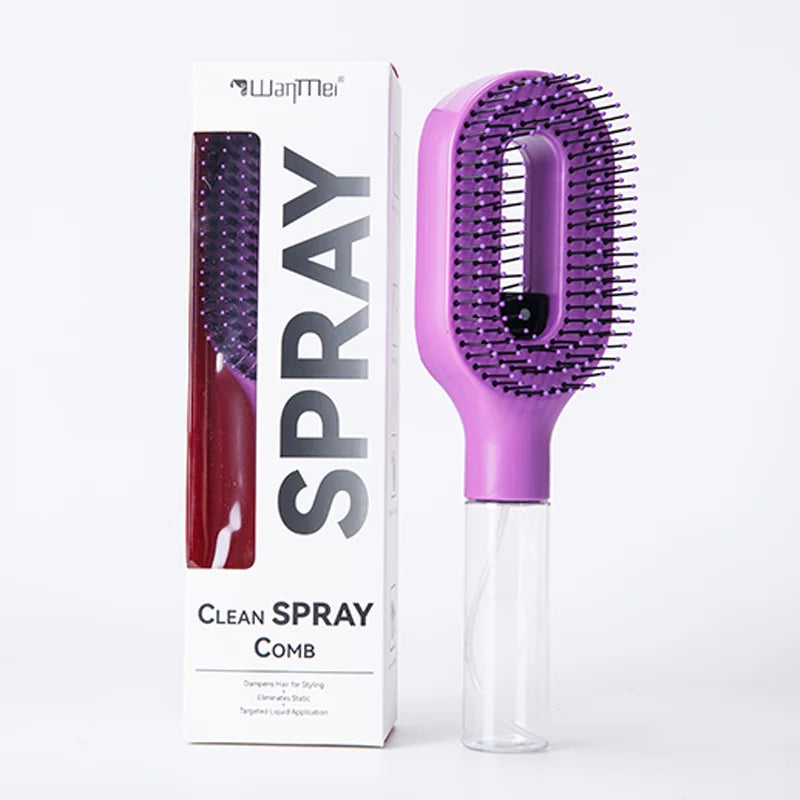 2in1 Sprayer Comb Detangling Scalp Massage